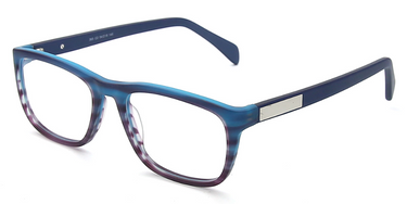 Men Vista Eyeglasses: Watts - Blue - SpecSMART Eye Clinic (Diagonal View)